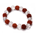 Rudrakshaa - Clear Quartz Bracelet