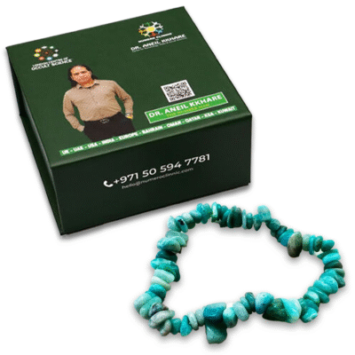 Amazonite Chips Stone Bracelet - Image 2