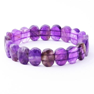 Amethyst Faceted Bracelet