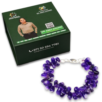 Amethyst Vaijayanti Bracelet 7mm - Image 2