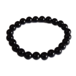 Black Tourmaline Faceted Bracelet