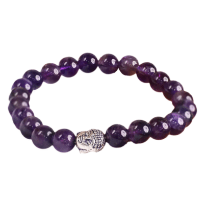 Buddha Bracelet Amethyst