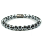 Elite Shungite Round Stone Elastic Beads Bracelet