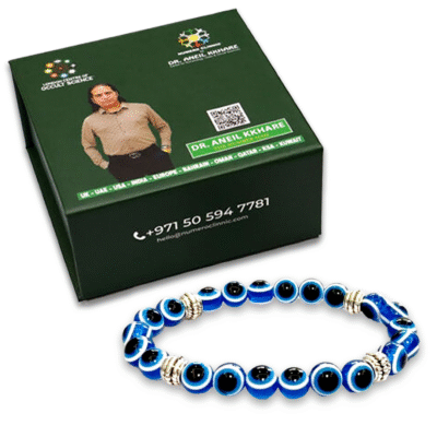 Evil Eye Round Beads Bracelet - Image 2