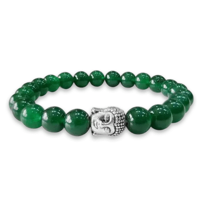 Green Jade Buddha Bracelet