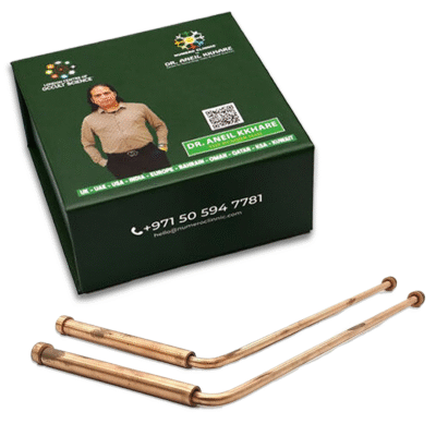 Heavy Duty Premium Copper Dowsing L-Rod Pair for Vastu - Image 2