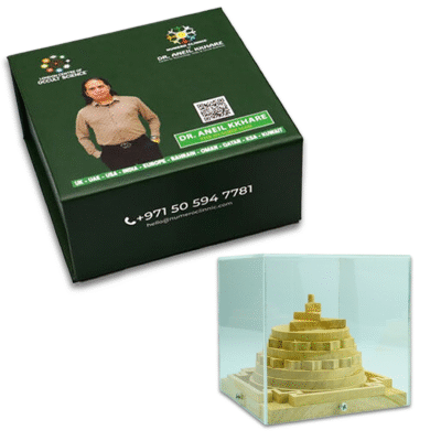 Kanakdhara Yantra Pyramid 3D (4 Inch Approx) - Image 2