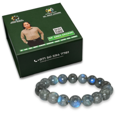 Labradorite Round Beads Bracelet - Image 2