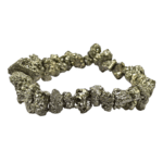 Pyrite Cluster Raw Bracelets