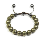 Pyrite Thread Bracelet 8mm