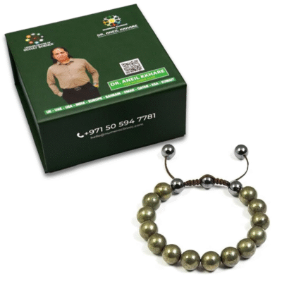Pyrite Thread Bracelet 8mm - Image 2