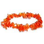 Red Carnelian Chips Bracelet