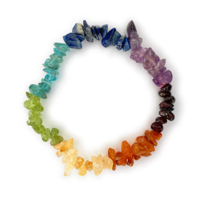 Seven Chakra Chips Bracelet