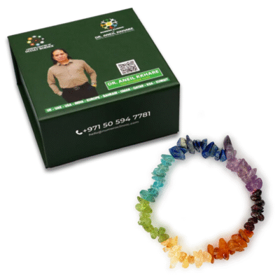 Seven Chakra Chips Bracelet - Image 2