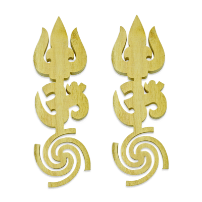 Shriparni Tri Shakti (Swastik • Trishul • Om)