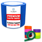 Vastu Blue Color Tape (3 to 4 Inch | 20 Meter Roll)
