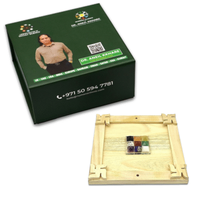 Energised Brahma Pyramid Single Grid with Sriparni Wooden Plate - Image 2