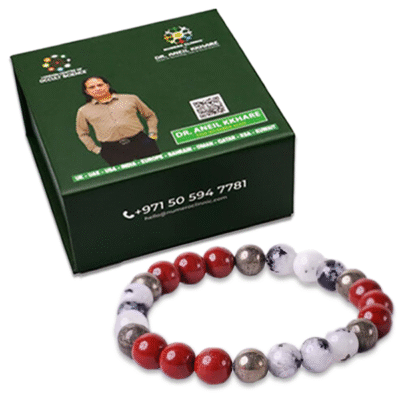 Gemini (Mithuna) Zodiac Sign Bracelet 8MM - Image 2