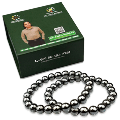 Hematite Round Beads Bracelet - Image 2