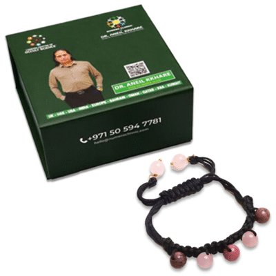 Knot Thread Bracelet for 7 Chakra Intention - Image 2