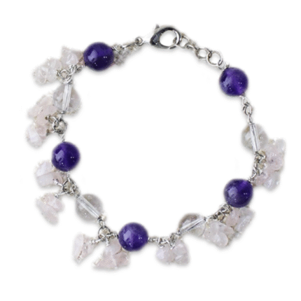 Mental Peace / Tranquility Chips and Beads Bracelet