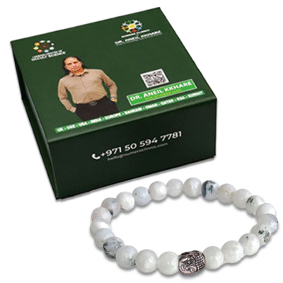 Rainbow Moonstone Buddha Bracelet - Image 2