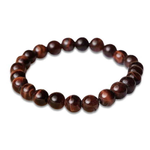 Red Tiger Eye Bracelet 8mm Red Tiger Eye Bracelet 8mm - Image 1