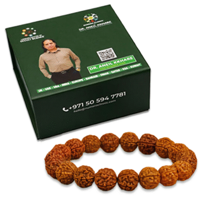 Rudraksha Beads Bracelet - Image 2