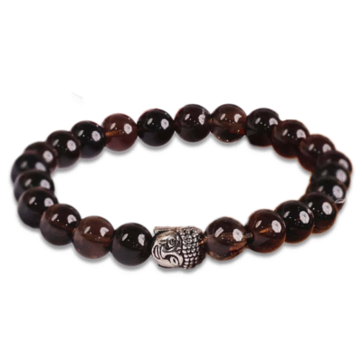Sunstone Heated Buddha Bracelet