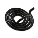 Vastu Black Wavy Round Anticlockwise Spring