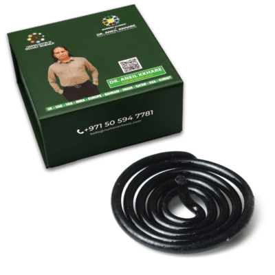 Vastu Black Wavy Round Clockwise Spring - Image 2