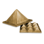 Vastu Copper Pyramid with Base (Size: 3.5 cm)