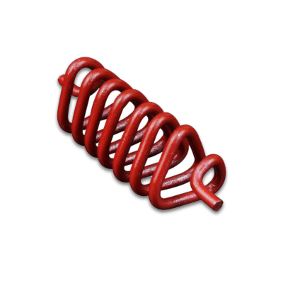 Vastu Red Triangular Anticlockwise Spring