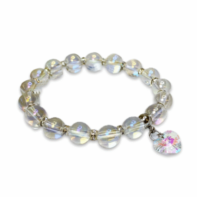 Angel Aura Quartz Faceted Bracelet