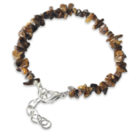 Tiger Eye Chips Chain Bracelet